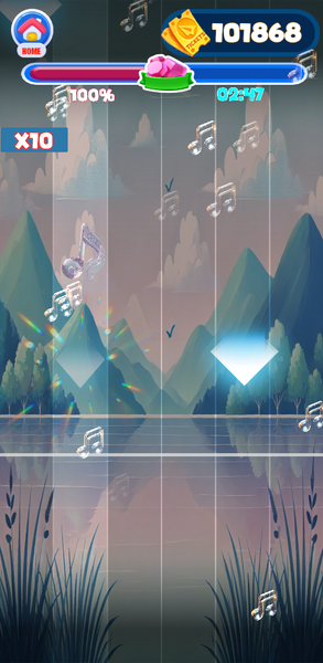 Sound Awakens: Piano Journey - Gameplay image of android game
