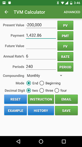 Financial Calculators - Image screenshot of android app