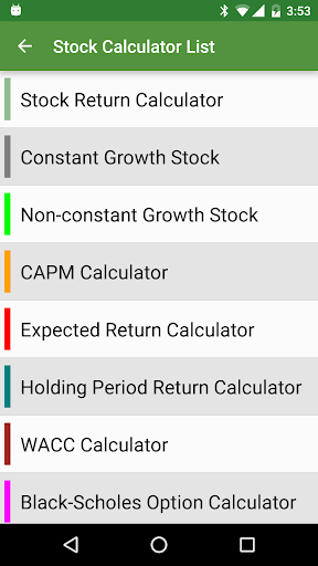 Financial Calculators - Image screenshot of android app