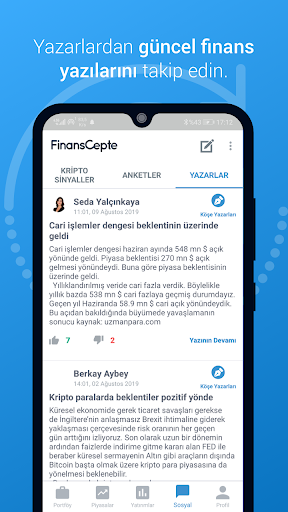 FinansCepte Döviz ve Altın - Image screenshot of android app
