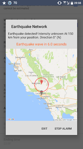 Earthquake Network - عکس برنامه موبایلی اندروید