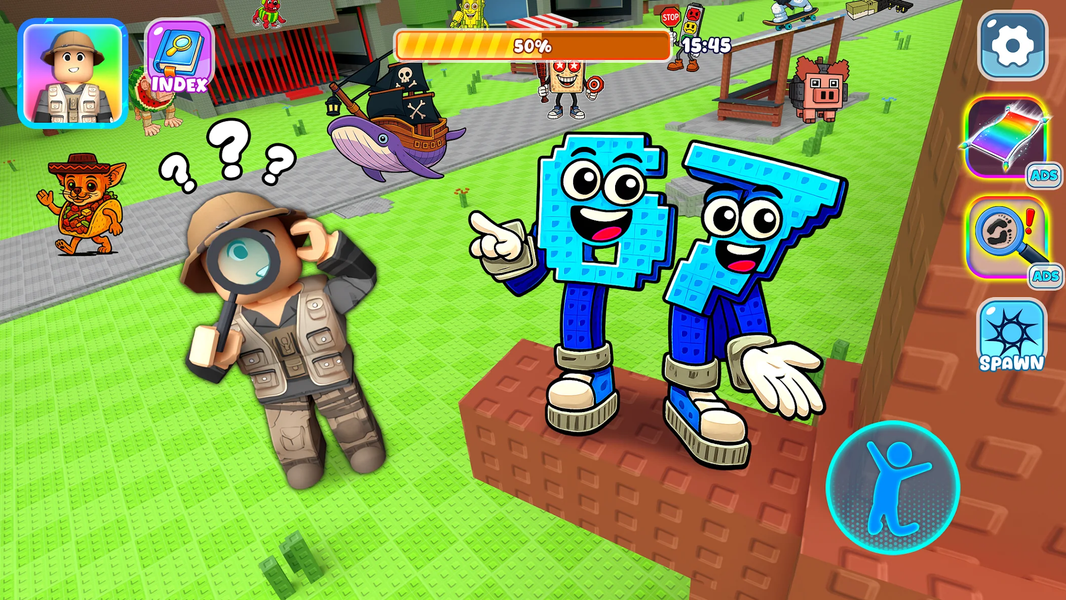 Find Brainrot: Collect All - عکس بازی موبایلی اندروید