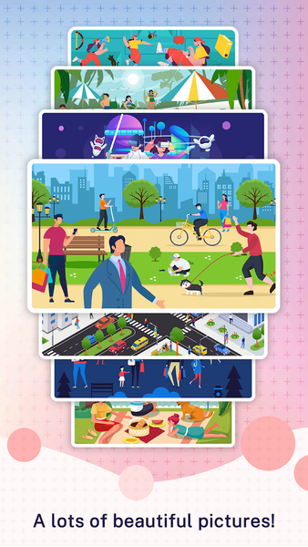 Differences - Spot them all - Gameplay image of android game