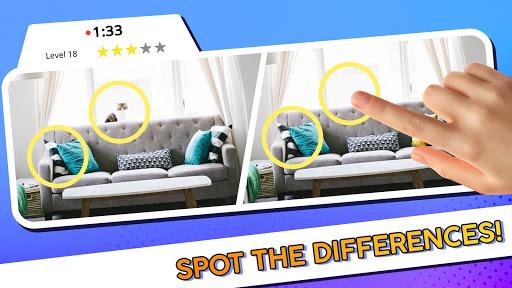 Spot the Difference: Find 10 - Gameplay image of android game