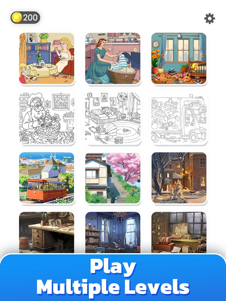 Find N Seek: Spy Hidden Object - Gameplay image of android game