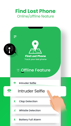 Lost Cell Phone Finder – Find My Lost Device - Image screenshot of android app