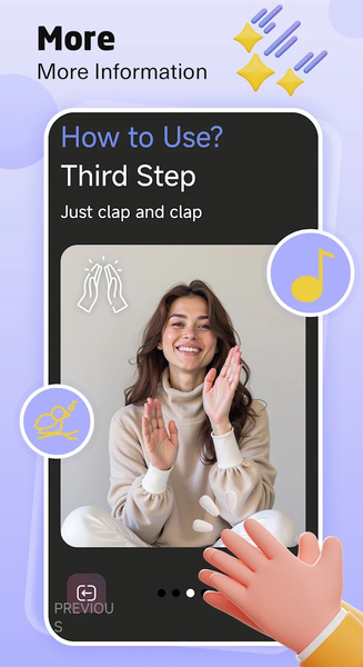 Find Your Phone:Clapping - عکس برنامه موبایلی اندروید