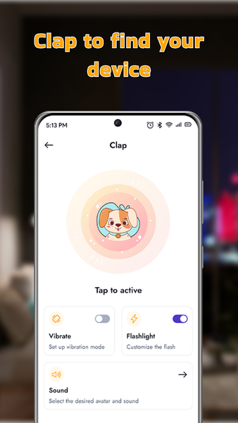 Find Phone with Clapping - عکس برنامه موبایلی اندروید