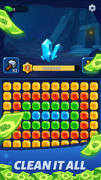 Gem Growth Quest - عکس بازی موبایلی اندروید