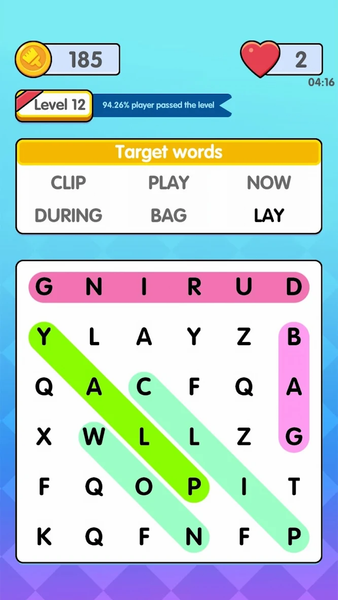 Find the Word - Gameplay image of android game