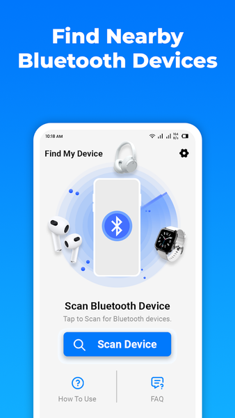 Find My Lost Bluetooth Device - عکس برنامه موبایلی اندروید