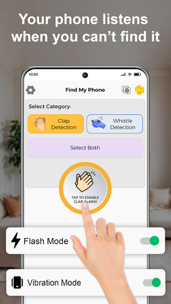 Find My Phone - Clap to Find - عکس برنامه موبایلی اندروید