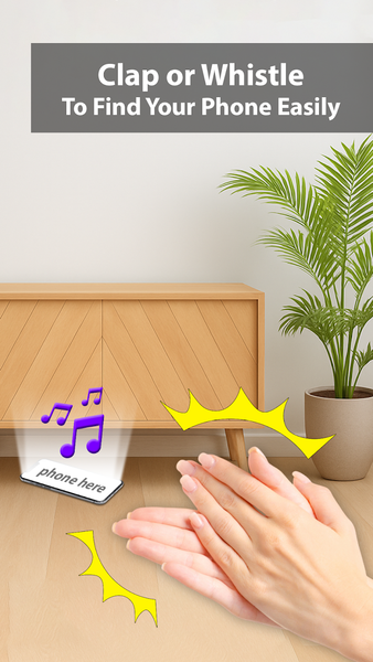 Find My Phone - Clap to Find - عکس برنامه موبایلی اندروید