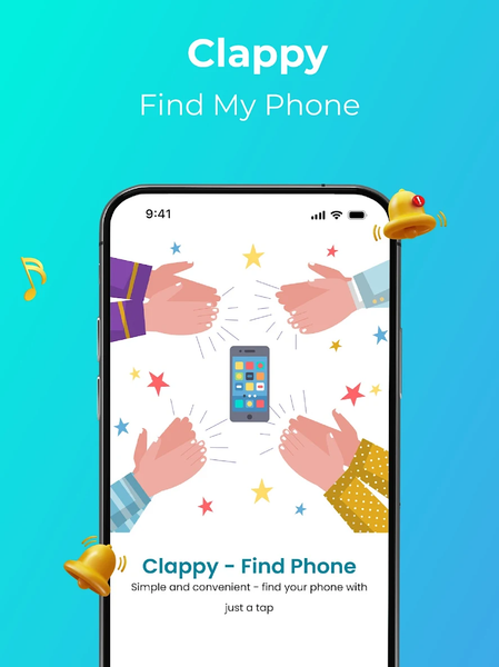 Clappy - Find My Phone - عکس برنامه موبایلی اندروید