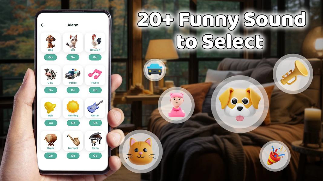 Find phone by: Clap, Whistle - عکس برنامه موبایلی اندروید
