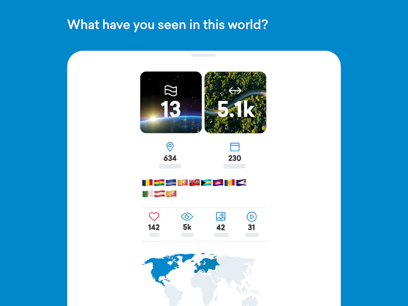 FindPenguins: Travel Tracker - عکس برنامه موبایلی اندروید