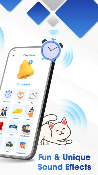 Find Phone By Clap: AntiTheft - عکس برنامه موبایلی اندروید