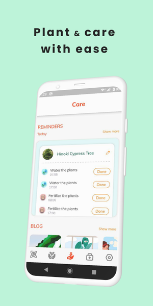 Plant App - Identifier & Care - عکس برنامه موبایلی اندروید