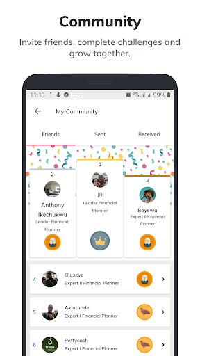 REACH -Track Personal Finances - عکس برنامه موبایلی اندروید