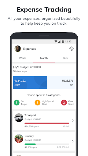 REACH -Track Personal Finances - عکس برنامه موبایلی اندروید