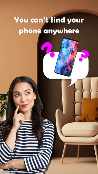 Find My Phone By Clap, Whistle - عکس برنامه موبایلی اندروید