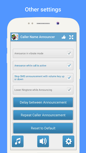 Caller ID Announcer - عکس برنامه موبایلی اندروید