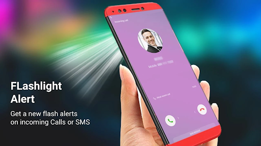 Flashlight Call- Flash On Call - عکس برنامه موبایلی اندروید