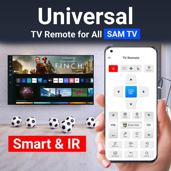 Smart Remote for Samsung TV - عکس برنامه موبایلی اندروید