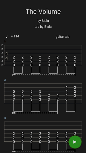 Guitar Tabs X - عکس برنامه موبایلی اندروید