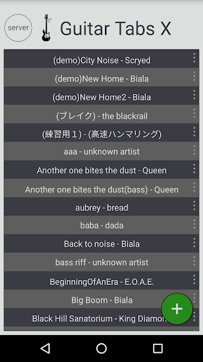Guitar Tabs X - عکس برنامه موبایلی اندروید