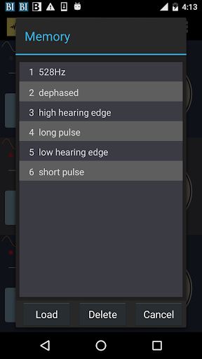 Frequency Sound Generator - Image screenshot of android app