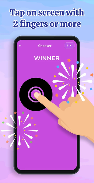 Finger Chooser & Finger Picker - عکس برنامه موبایلی اندروید