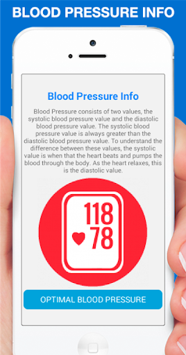 Blood Pressure Info - عکس برنامه موبایلی اندروید
