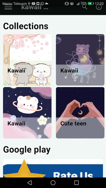 Cute Kawaii Wallpaper HD - Image screenshot of android app