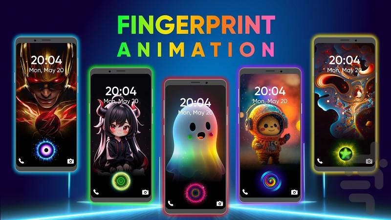 Fingerprint Animation - Image screenshot of android app