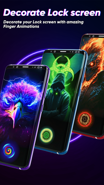 Fingerprint Live Animation - عکس برنامه موبایلی اندروید