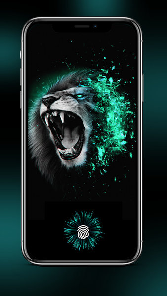 Display Fingerprint Lock App - عکس برنامه موبایلی اندروید