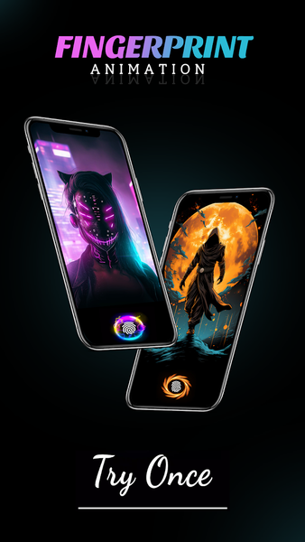 Display Fingerprint Lock App - عکس برنامه موبایلی اندروید