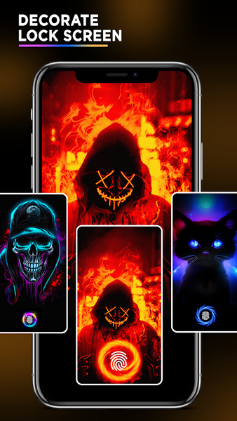Display Fingerprint Lock App - عکس برنامه موبایلی اندروید