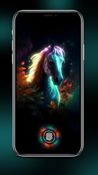 Display Fingerprint Lock App - عکس برنامه موبایلی اندروید
