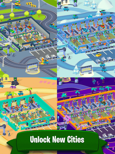 Garage Empire - Idle Tycoon - عکس بازی موبایلی اندروید