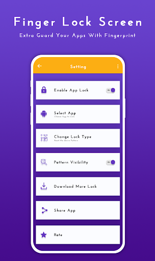 App lock : App lock fingerprint - Image screenshot of android app
