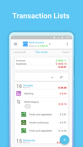 Finice – Money Tracker - عکس برنامه موبایلی اندروید