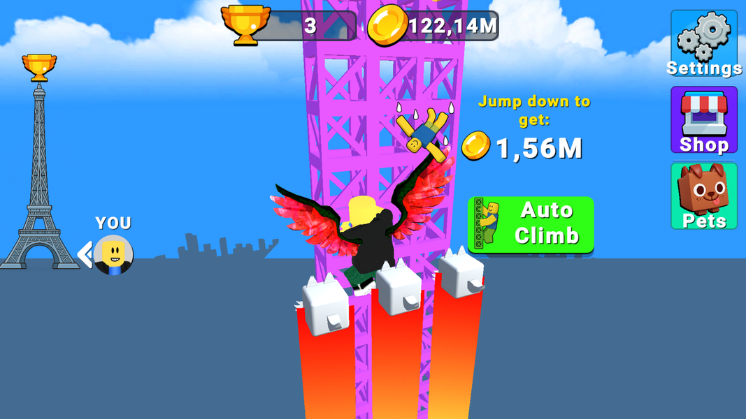 Climb Jump Obby Tower Offline - عکس بازی موبایلی اندروید