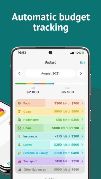 Finmatex: Budgeting & savings - Image screenshot of android app