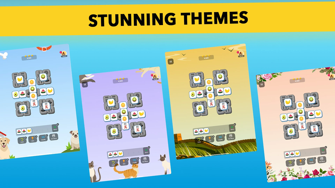 ۳ of the Same: Match ۳ Mahjong - عکس بازی موبایلی اندروید