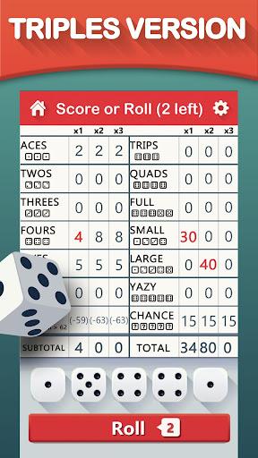 Yazy the yatzy dice game - عکس بازی موبایلی اندروید