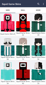 Squid game worker Minecraft Skins