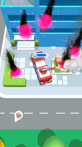 Fire idle: Fire truck games - Gameplay image of android game