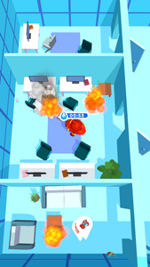 Fire idle: Fire truck games - Gameplay image of android game